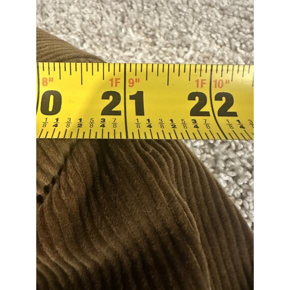 David Taylor Men’s Corduroy Blazer 46L Brown Sport Coat Jacket Cotton 2 Button - Picture 9 of 11